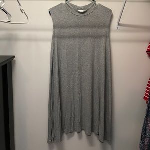 Sleeveless Shirt Dress